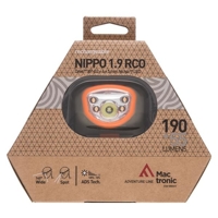 Stirnlampe Nippo 1.9 mit stufenloser Helligkeitseinstellung ADS, warmem und kaltem Licht